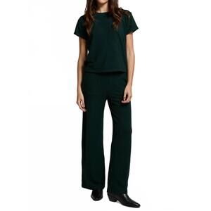 NEW ASHER penny pants in forest green